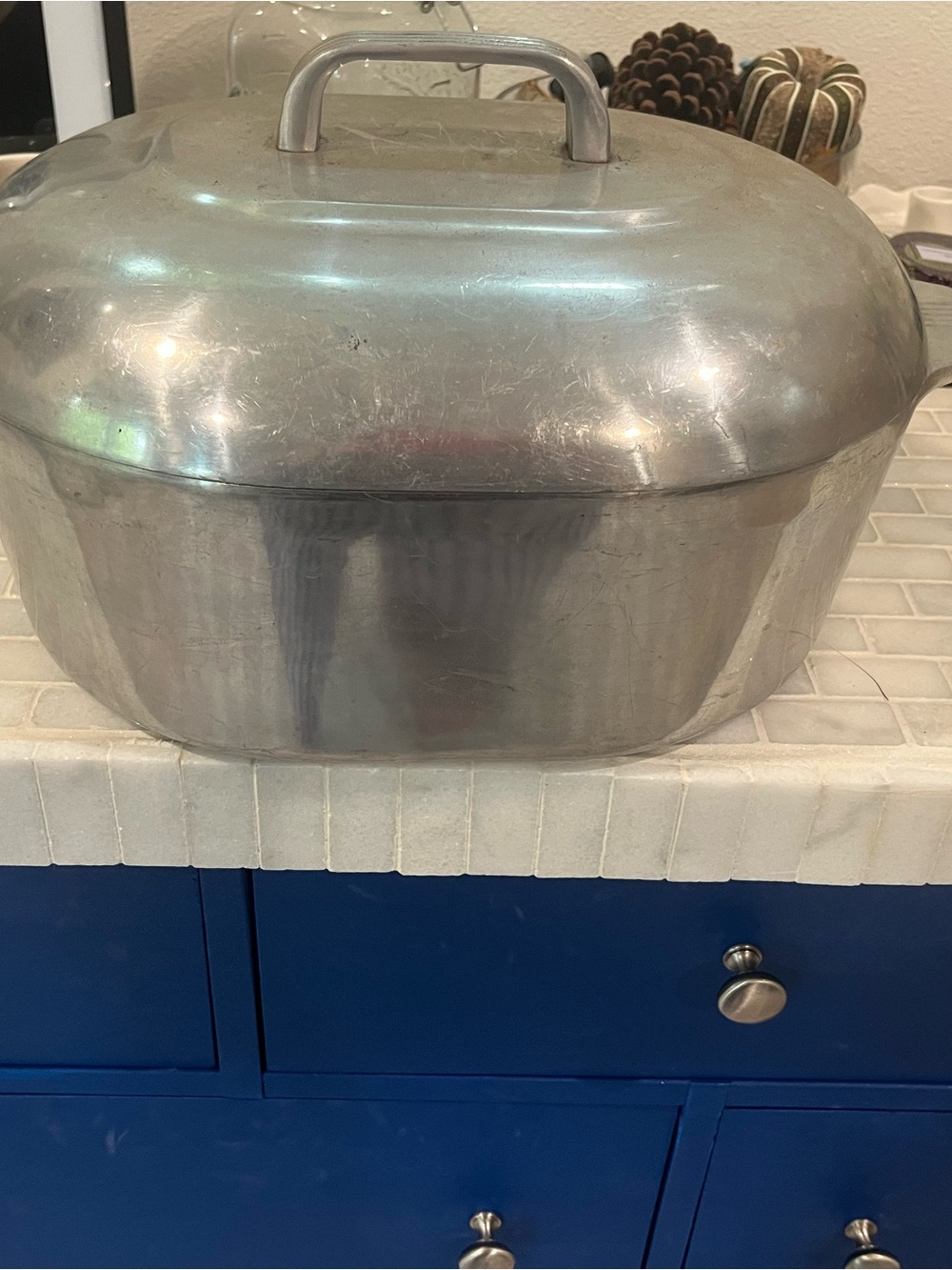 WAGNER WARE USA Sydney-O Magnalite 4248-P 5 QT Dutch Oven, Polished Aluminium